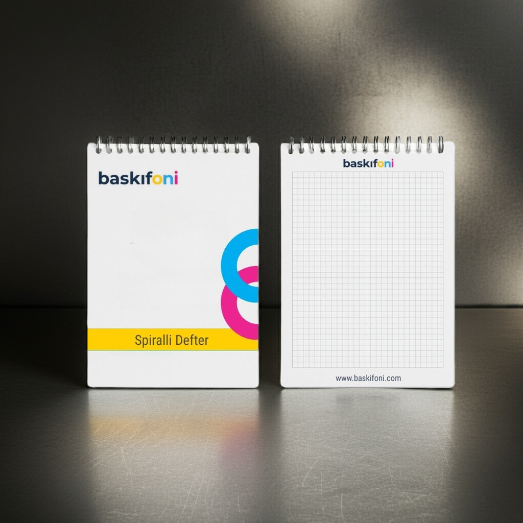 Spiralli Bloknot Kareli