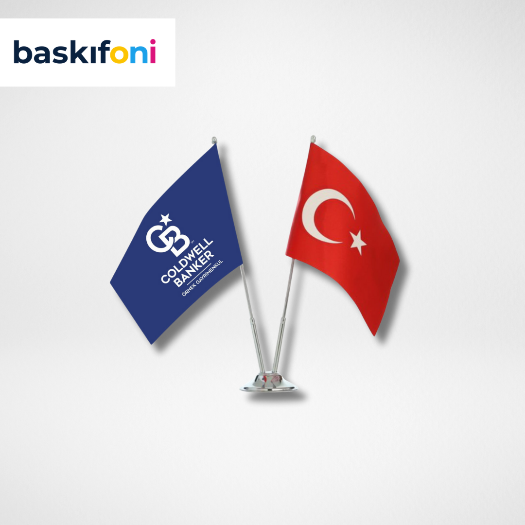 Standart Masa Bayrağı 21x15