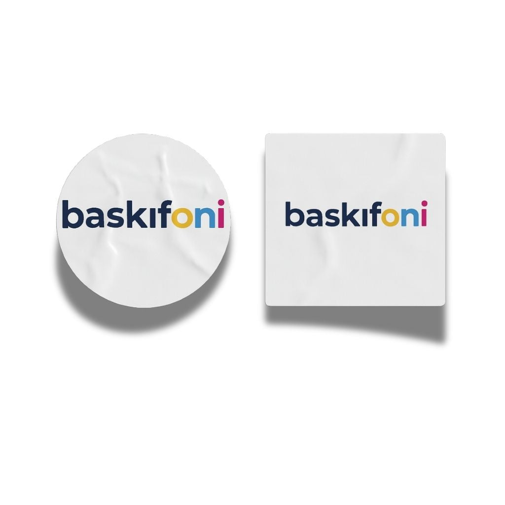 Kuşe Sticker Etiket