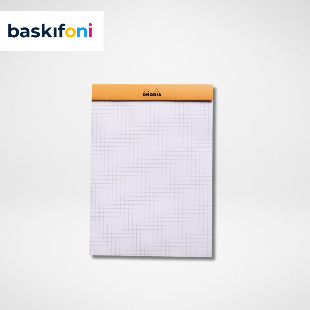 Tutkallı Bloknot Kareli