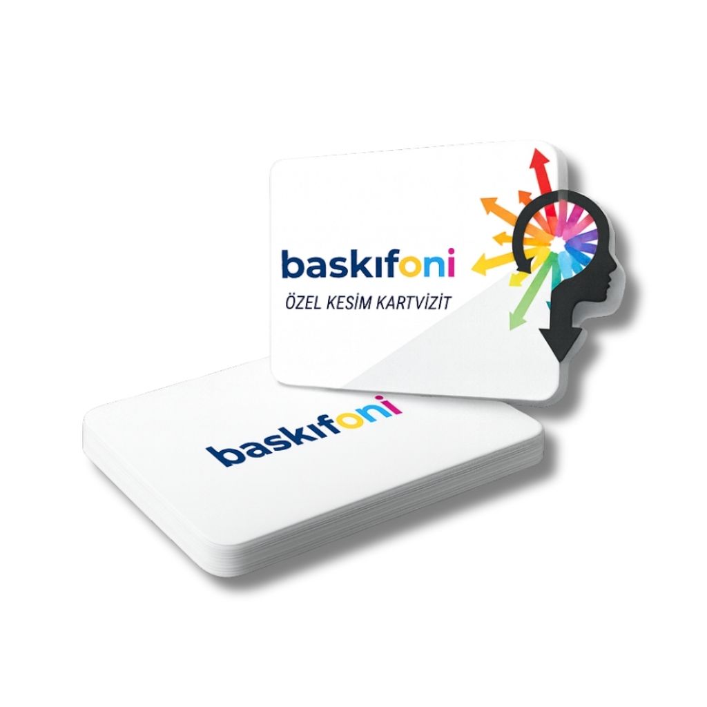 Özel Kesim Kartvizit 83x51mm