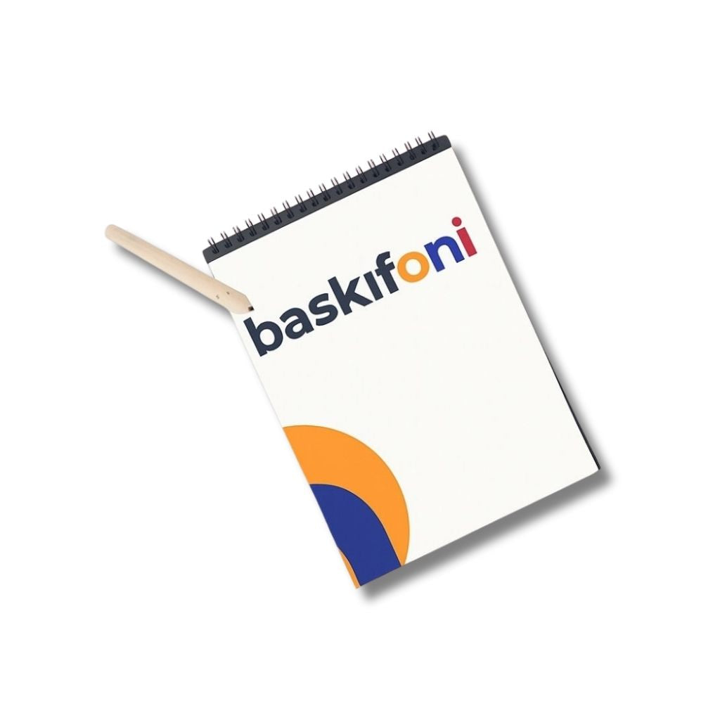 Spiralli Bloknot Çizgili